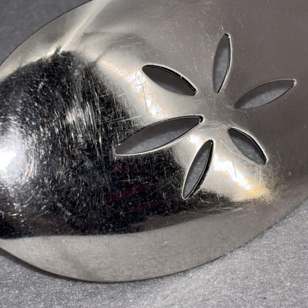 Oneida Community Flight Burnished Handle Stainless Steel Cake & Pie Server EUC